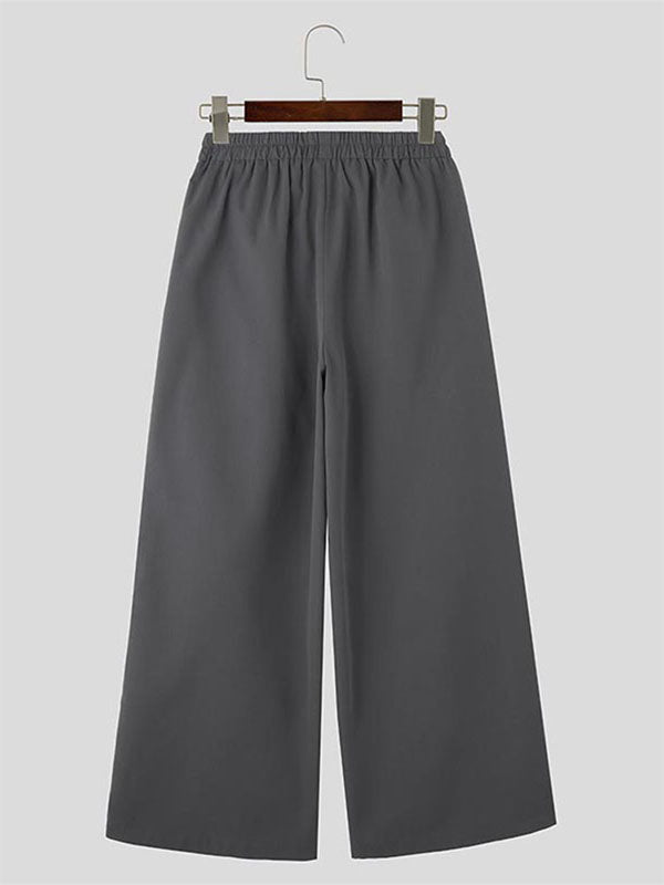 Mens Deconstructed Solid Color Pant SKUK75073