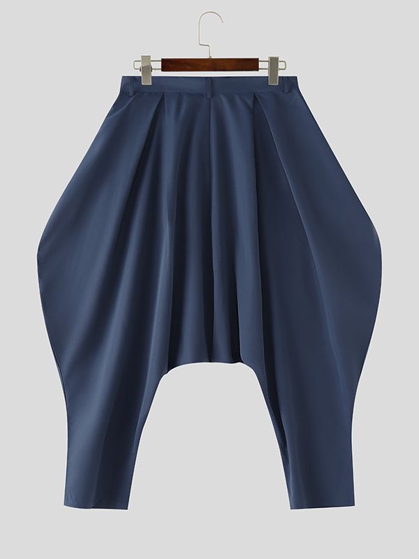 Men's Solid Color Casual Harem Pant SKUL50072