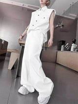 Men's Solid Color Casual Two Pieces Outfit SKUL26990