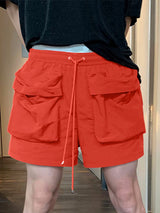 Mens Solid Color Commute Pocket Short SKUK70372