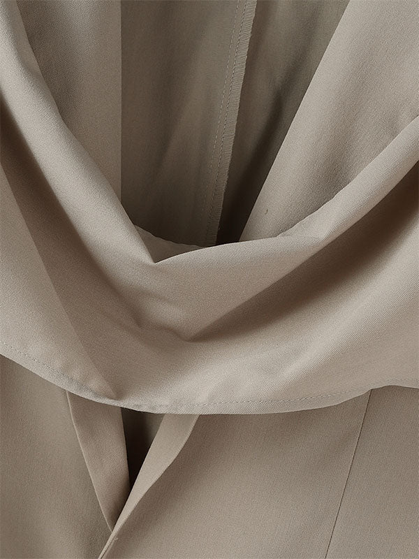 Men's Cape Patchwork Layered Long Sleeve Blazer SKUL31991