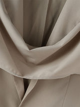 Men's Cape Patchwork Layered Long Sleeve Blazer SKUL31991