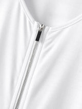 Mens Irregular Hem Hollow Long Sleeve T-shirt SKUK98998