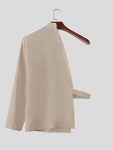 Men's Deconstructed One Shoulder Casual Blazer SKUL42334