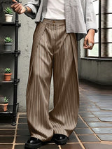 Men's Striped Loose Casual Pant SKUL29712