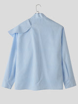 Men's Stripe Casual Long Sleeve Shirt SKUL28177