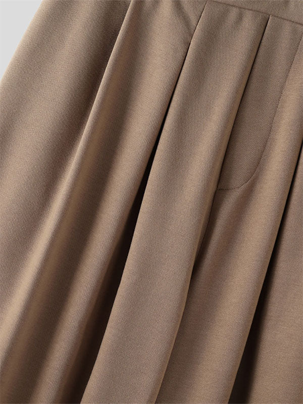 Men's Solid Color Loose Utility Pocket Two Pieces Outfit SKUL40303