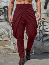 Men's Deconstructed Cross Design Casual Pant SKUL52634