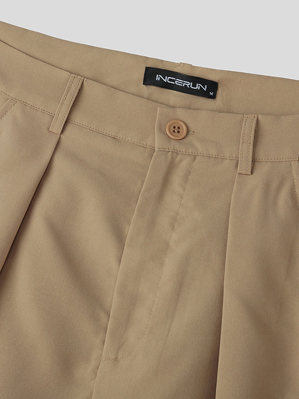 Mens Solid Color Casual Pant SKUL07474