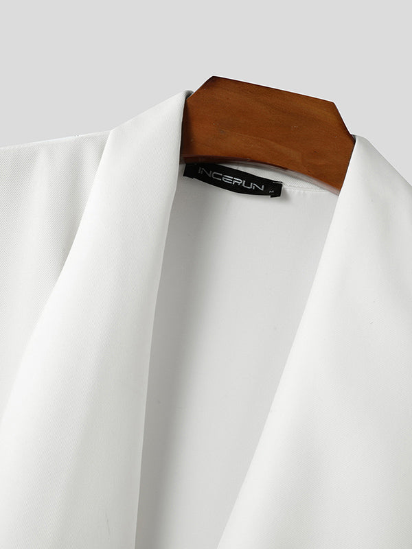 Mens Minimalist Button Design Long Sleeve Shirt SKUL01066