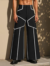 Mens Bold Stripe Loose Casual Pant SKUL16619