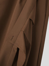 Mens Faux Two-Piece Design Loose-Fit Pant SKUK98824