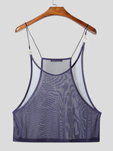 Mens Sheer Mesh Cami Tank SKUL23568