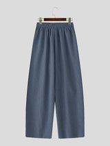 Mens Plaid Casual Loose Fit Pant SKUL17864