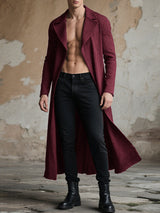 Men's Solid Color Striped Long Sleeve Blazer SKUL28332