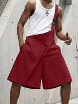 Men's Deconstructed One Shoulder Overall SKUL55380