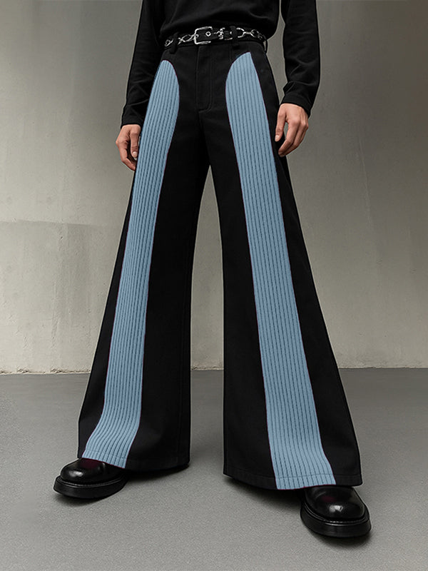 Men's Contrast Stripe Loose Casual Pant SKUL30789