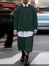 Men's Minimalist Casual Two Piece Outfit SKUL45294