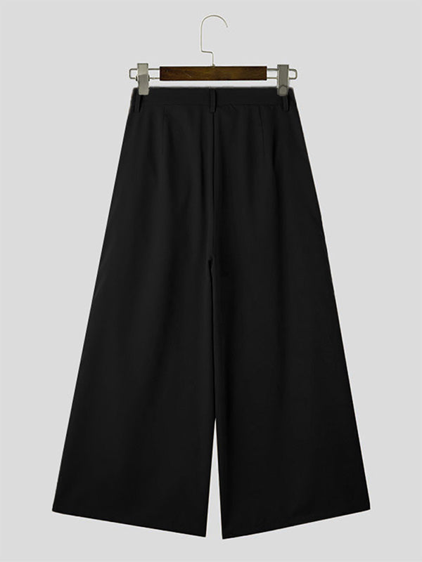 Mens Loose Minimalist Wide Leg Long Pant SKUK64834