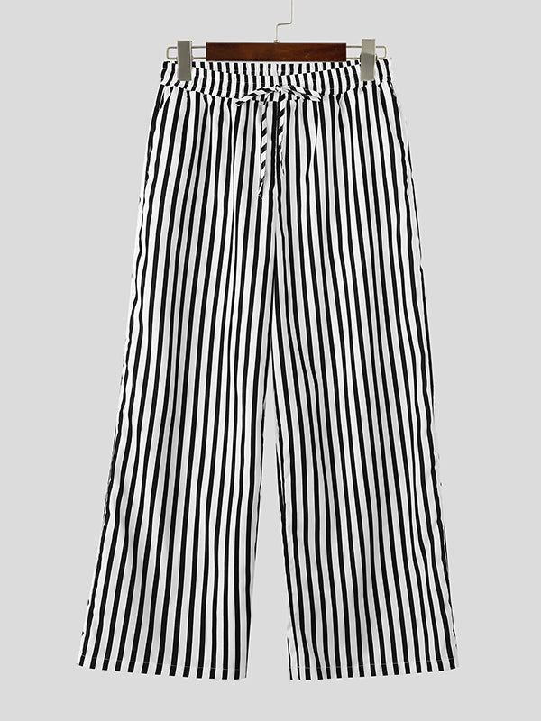 Mens Casual Commuter Striped Pant SKUK80457