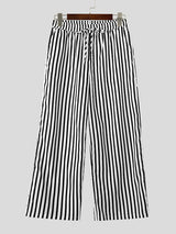 Mens Casual Commuter Striped Pant SKUK80457