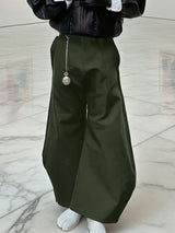 Men's Deconstructed Solid Casual Pant SKUL30584