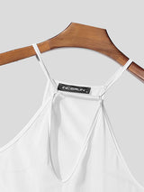 Men's Sheer Backless Bodysuit SKUL22307