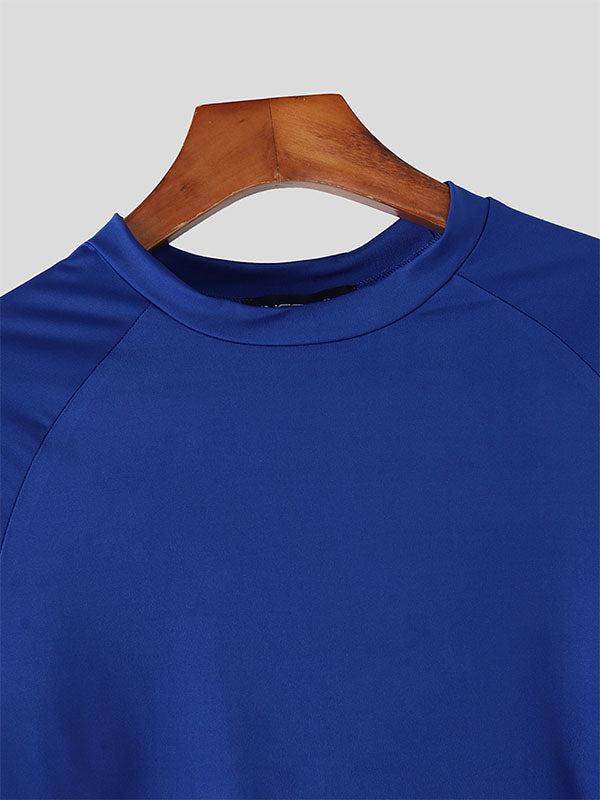 Mens Cut-Out Sides Short Sleeve Bodysuit SKUL10262