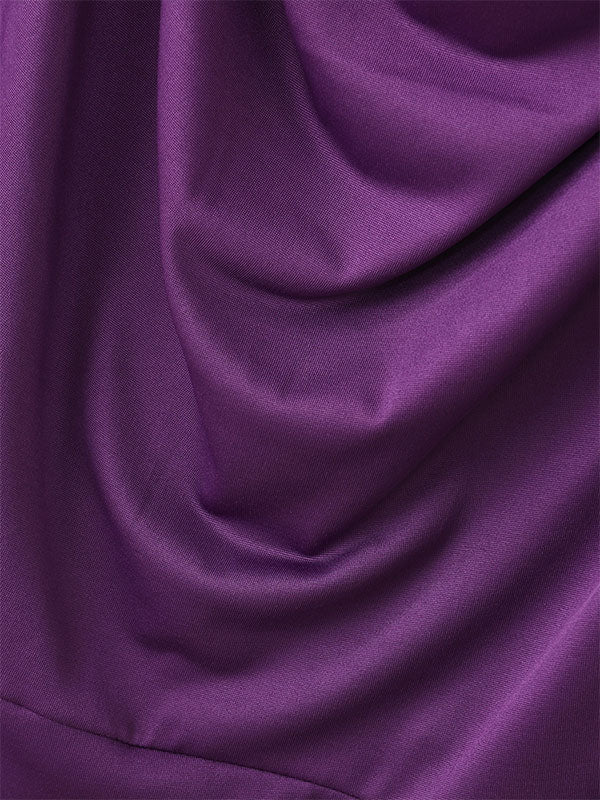 Mens Solid Color Cowl Neck Semi-Sheer Tank SKUL12390