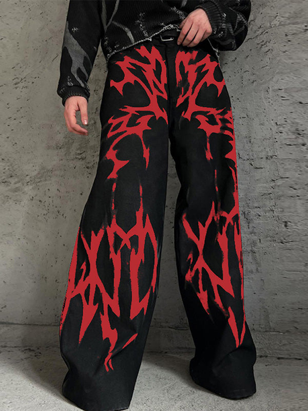 Mens Solid Color Gradient Pattern Pant SKUK82459