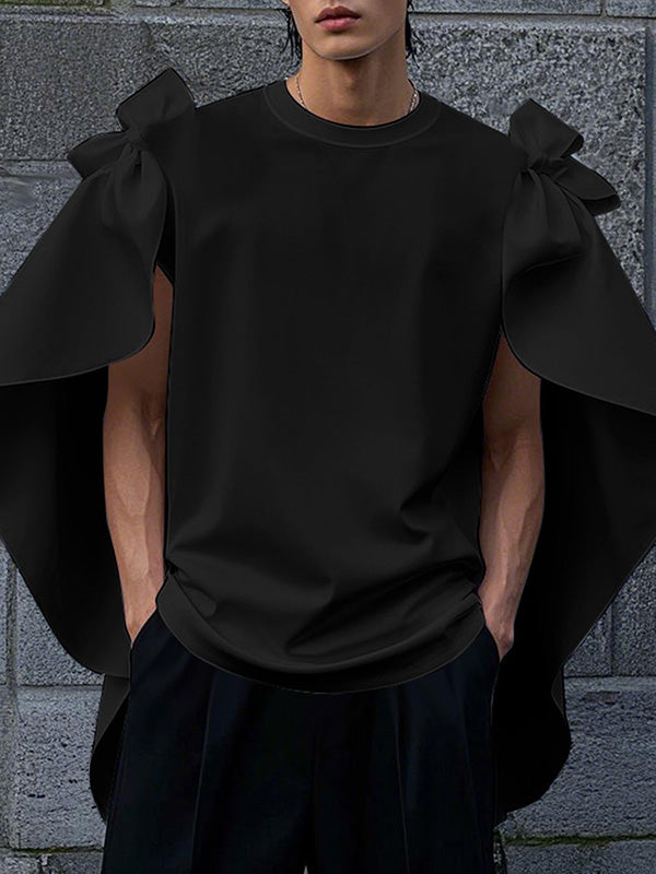 Mens False Two-Piece Layered Short Sleeve T-Shirt SKUL11474