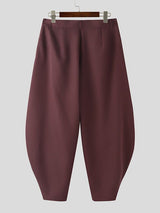 Men's Deconstructed Solid Color Oversized Pant SKUL48760