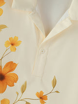 Men's Floral Print Short Sleeve Shirt SKUL15448
