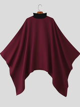 Men's Hollow Loose Casual Cloak SKUL34078