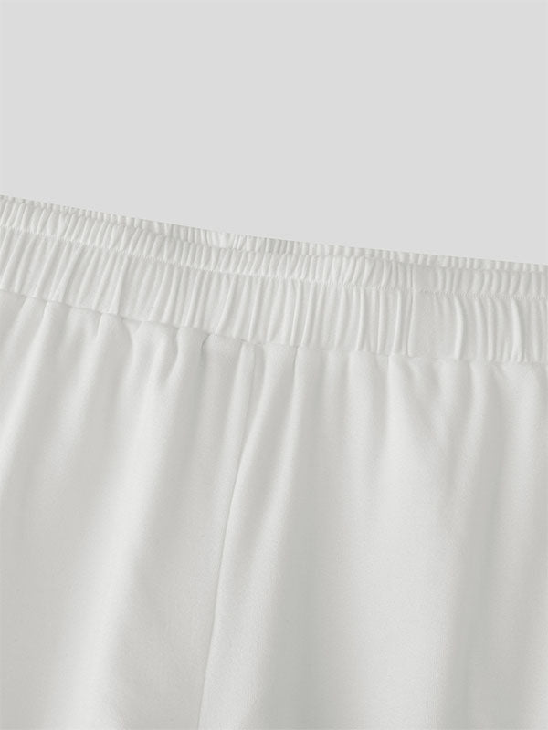 Men's Hollow Mesh Patchwork Short SKUL22533