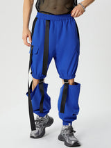 Mens Webbing Color Block Cut-Out Pant SKUK72756