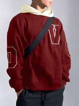 Mens Letter Embroidery Long-Sleeve Sweatshirt SKUK86855