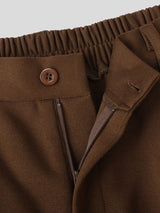 Men's Solid Color 3D Side Pocket Short SKUL45160