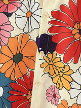 Mens Floral Print Long Sleeve Shirt SKUL04316