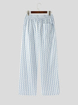 Mens Vacation Style Striped Casual Pant SKUL13897