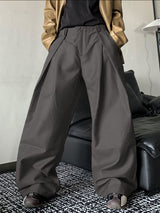 Men's Solid Color Loose Wide Leg Pant SKUL39708