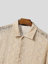 Mens Sheer Mesh Short Sleeve T-Shirt SKUL19118