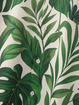 Mens Plant Print Short Sleeve Shirt SKUL12888