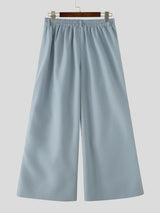 Men's Avant-Garde Knee-Pleated Oversized Baggy Wide Leg Pant SKUL66108