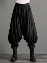 Men's Deconstructed Pleated Lantern Pant SKUL50130