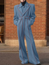 Men's Contrast Line Oversized Jumpsuit SKUL50114