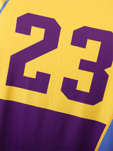 Men's Number Print Colorblock Bodysuit SKUL19005