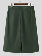 Men's Wrinkled Loose Wide Leg Short SKUL30669