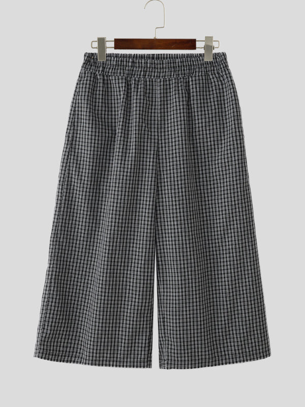 Men's Plaid Casual Pant SKUL21190