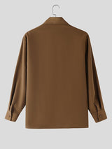 Men's 3D Floral Long Sleeve Shirt SKUL43609